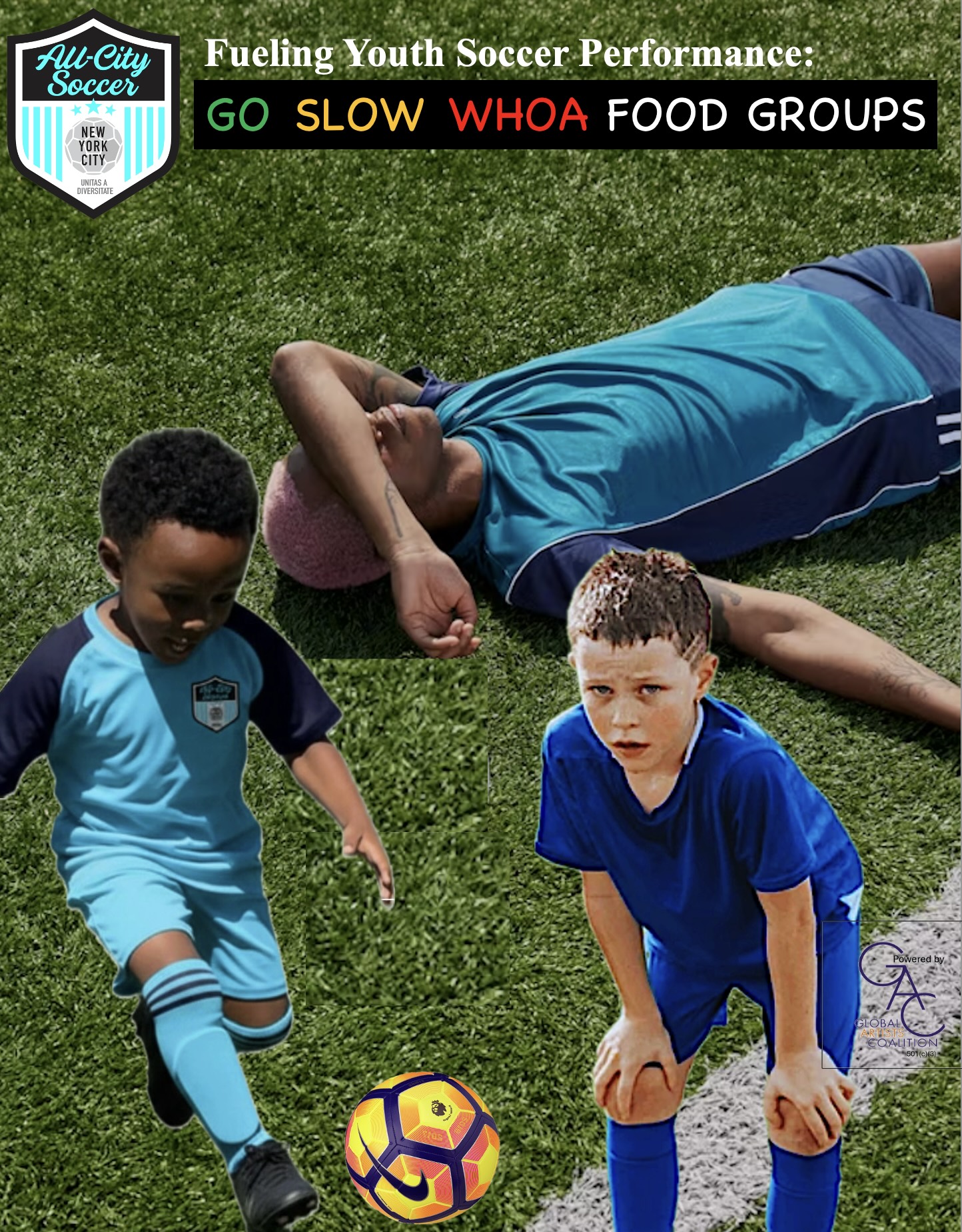 Go Slow Whoa food groups for soccer players